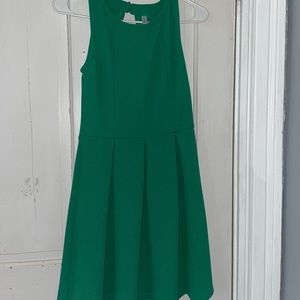 Green dress